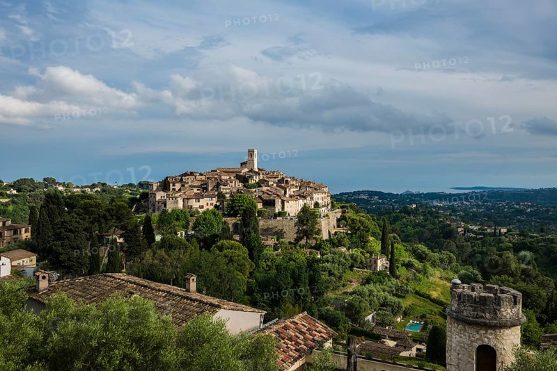 Picturesque mountain village, St. Paul de Vence, Provence Alpes Côte d'Azur, South of France, France