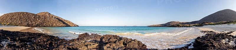 Beach, bay, Cormorant Point, Galapagos, Ecuador