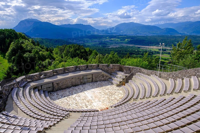 Burgarena Finkenstein, Finkenstein am Faaker See, Carinthia, Austria