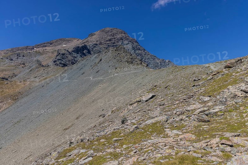 Landscape panorama, summit cross, Brennkogel, hiker, GroÃŸglockner, Pinzgau