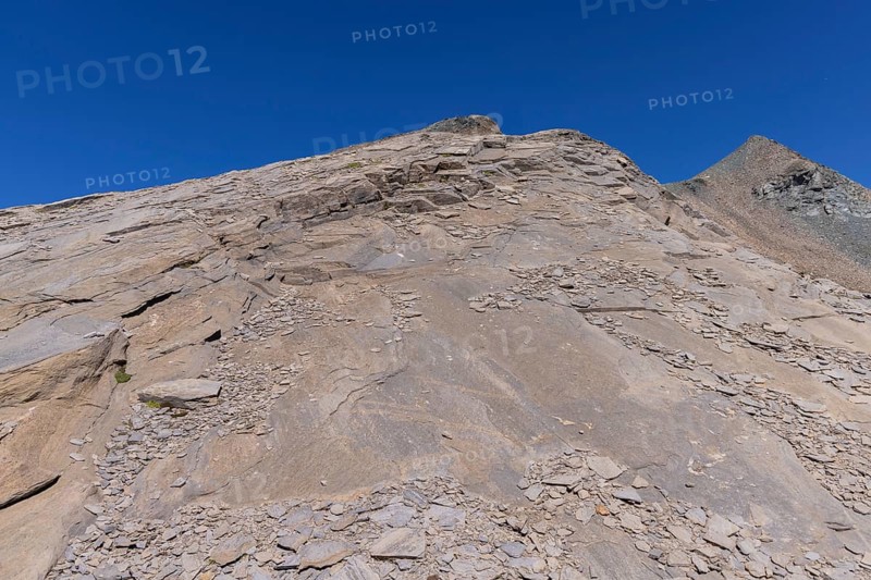Landscape panorama, summit cross, Brennkogel, hiker, GroÃŸglockner, Pinzgau