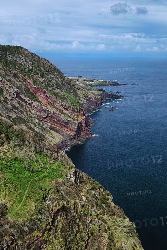 Coast at Miradouro de Alagoa, SÃ£o Miguel, Azores, Portugal