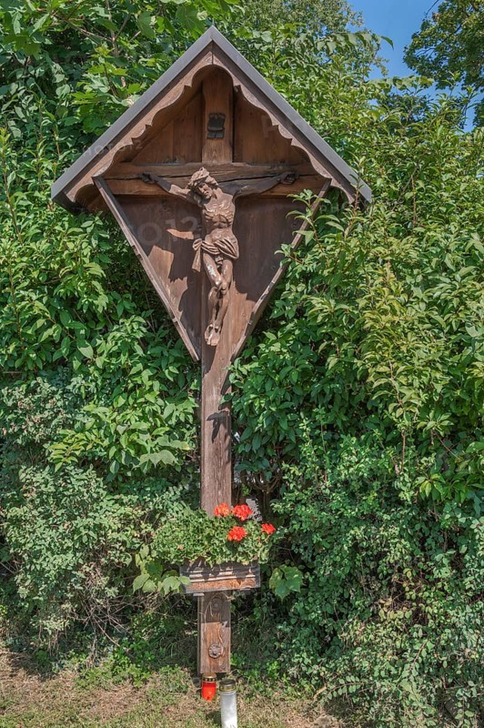 Wayside shrine, wayside shrine, Crucifix, Dornbirn, Vorarlberg, Austria