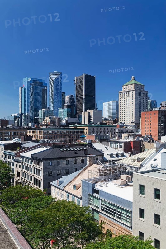 Cityscape, view on the city, Montreal, Province of Quebec, Canada
