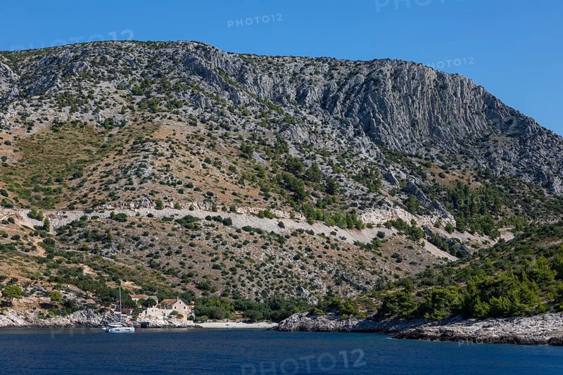 Dubovica Bay, Hvar Island, Dalmatia, Croatia