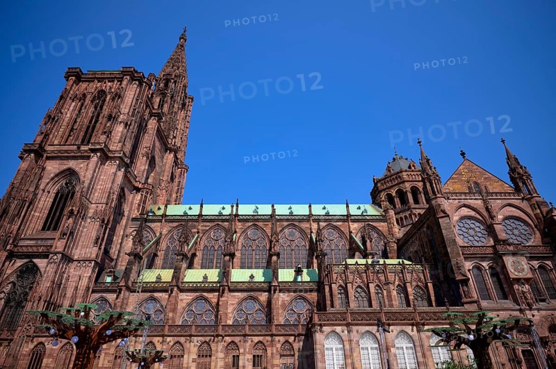South side, Cathedral Notre-Dame, Strasbourg, Strasbourg, Old Town, Bas-Rhin, Grand Est, Alsace, France