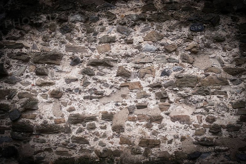 Old stone wall as background, vintage, vignette, North Rhine-Westphalia, Germany