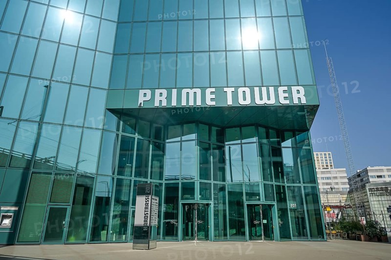 Office building, Prime Tower high-rise, Hardstrasse, Zurich, Switzerland