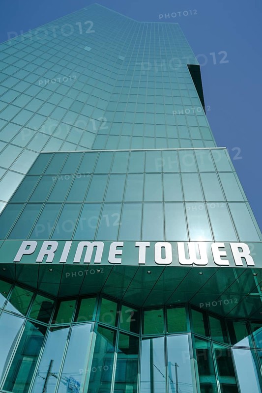 Office building, Prime Tower high-rise, Hardstrasse, Zurich, Switzerland