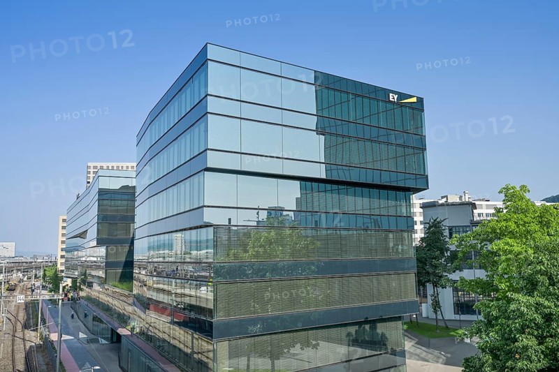 EY, Platform office building, Maag site on the Prime Tower high-rise, Hardstrasse, Zurich, Switzerland