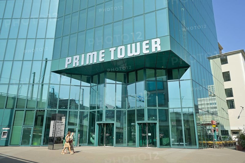 Office building, Prime Tower high-rise, Hardstrasse, Zurich, Switzerland