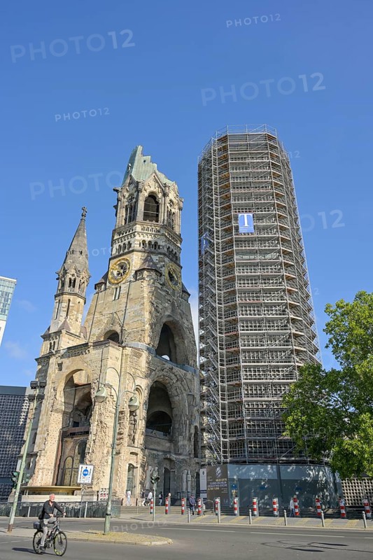 Kaiser Wilhelm Memorial Church, Breitscheidplatz, Charlottenburg, Berlin, Germany
