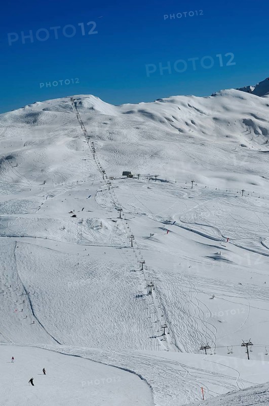 Alpe Tognola ski area, San Martino di Castrozza, Trentino, South Tyrol, Italy