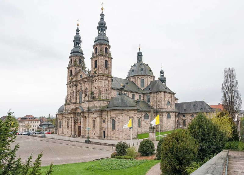 Fulda Cathedral in Fulda, a city in Hesse, Germany