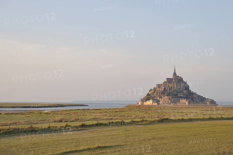 Mont Saint Michel, the Couesnon and salt marshes
