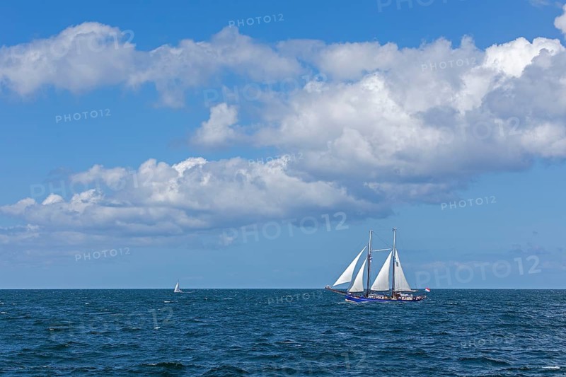 Sailing ship Oban, Hanse-Sail, Ostee near Warnemünde, Rostock, Mecklenburg-Vorpommern, Germany