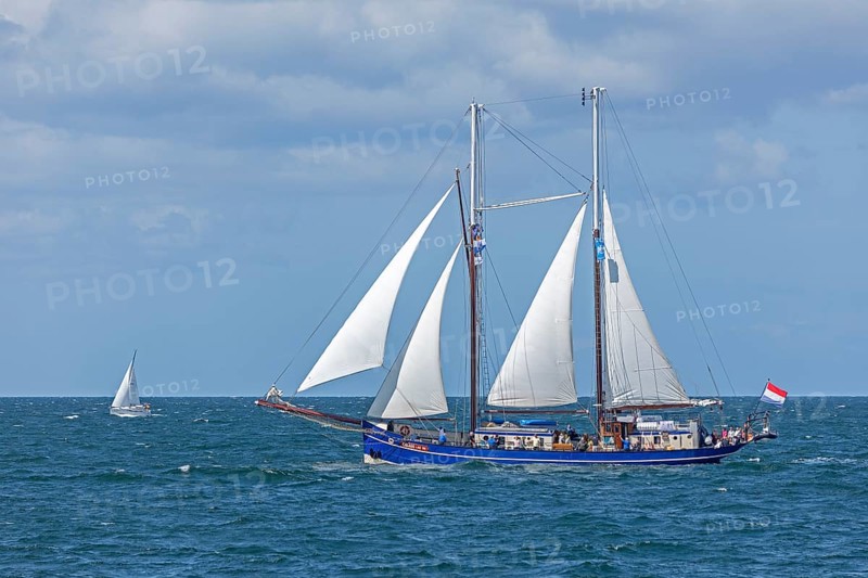 Sailing ship Oban, Hanse-Sail, Ostee near Warnemünde, Rostock, Mecklenburg-Vorpommern, Germany