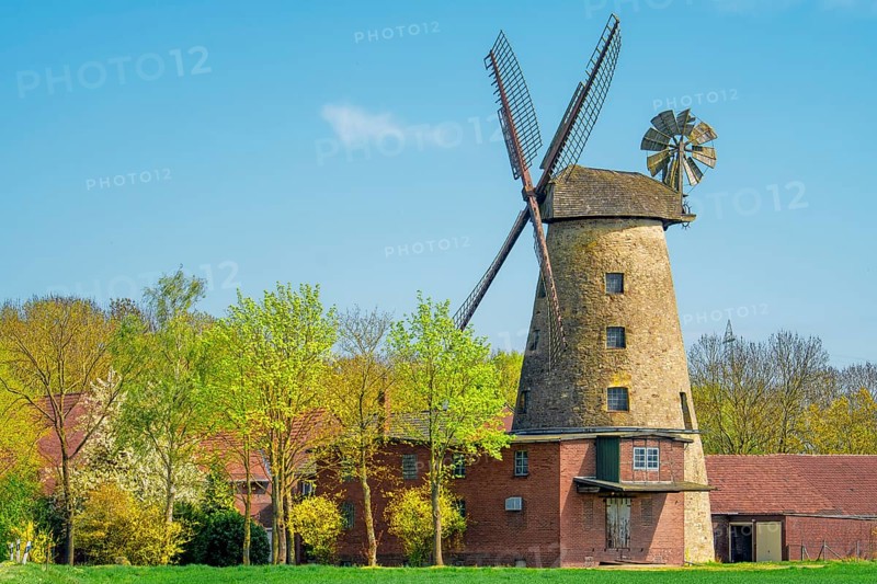 Windmill Overstädt Petershagen Germany