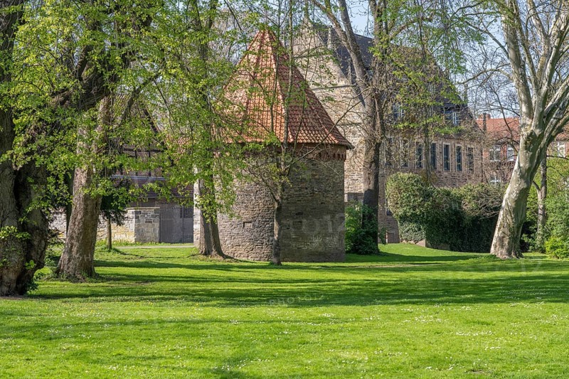 Am Turm im palace gardens Stadthagen Germany