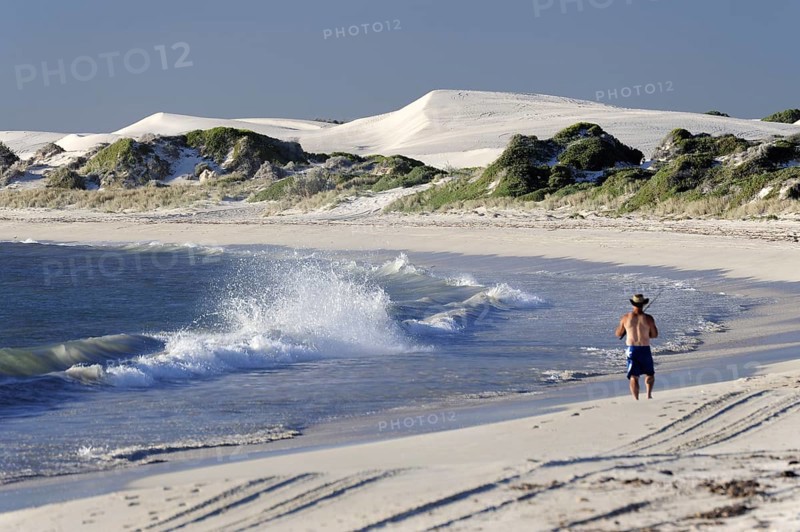 Beach and dunes near Lancelin, Perth, Western Australia, WA, Indian Ocean, Australia