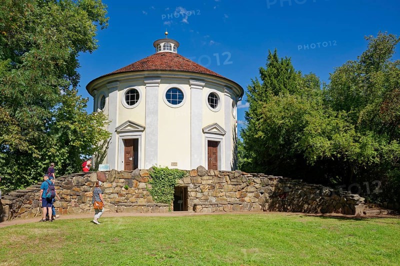 Synagogue, sacred building by architect Friedrich Wilhelm von Erdmannsdorff, Wörlitz Park, Wörlitz Gardens, Garden Kingdom of Dessau-Wörlitz, UNESCO World Heritage Site, Wörlitz, Dessau-Roßlau, Saxony-Anhalt, Germany