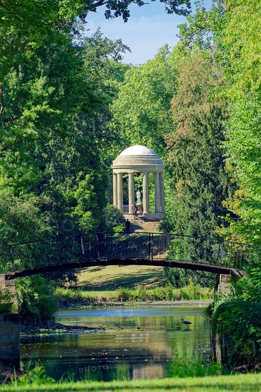 Temple of Venus, Wörlitz Park, Wörlitz Gardens, Garden Kingdom of Dessau-Wörlitz, UNESCO World Heritage Site, Wörlitz, Dessau-Roßlau, Saxony-Anhalt, Germany