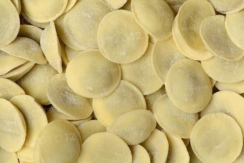 Anolini, filled dumplings, pasta variety from Italy, Anolini piacentini