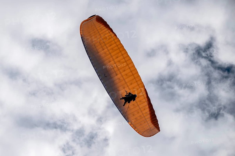 Paragliding tandem flight, Interlaken, Switzerland