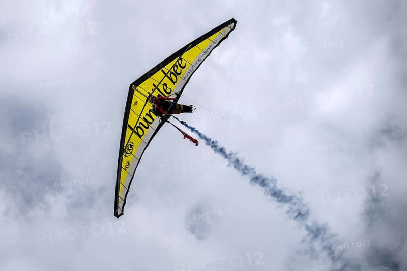 Delta glider tandem flight, Interlaken, Switzerland