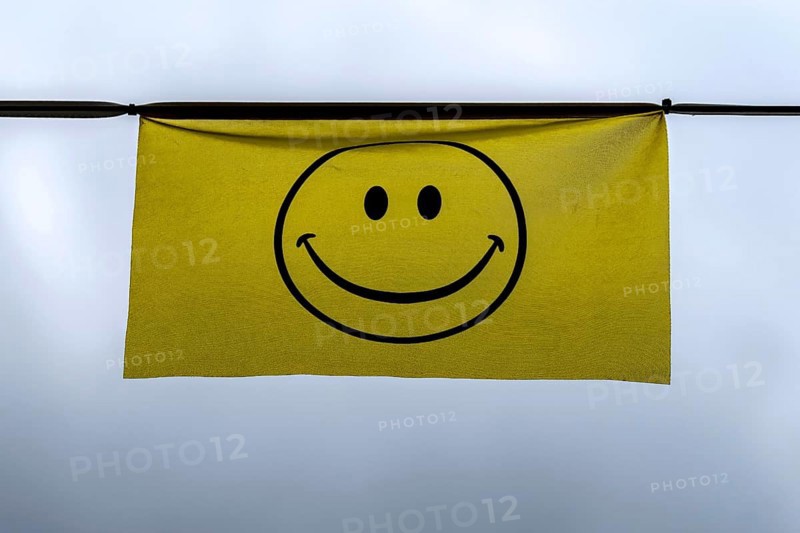 Smiley cloth, Interlaken, Switzerland