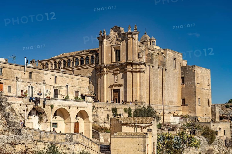 Church and Convent of St Agostino Chiesa e Convento di Sant'Agostino, Matera, Basilicata, Italy