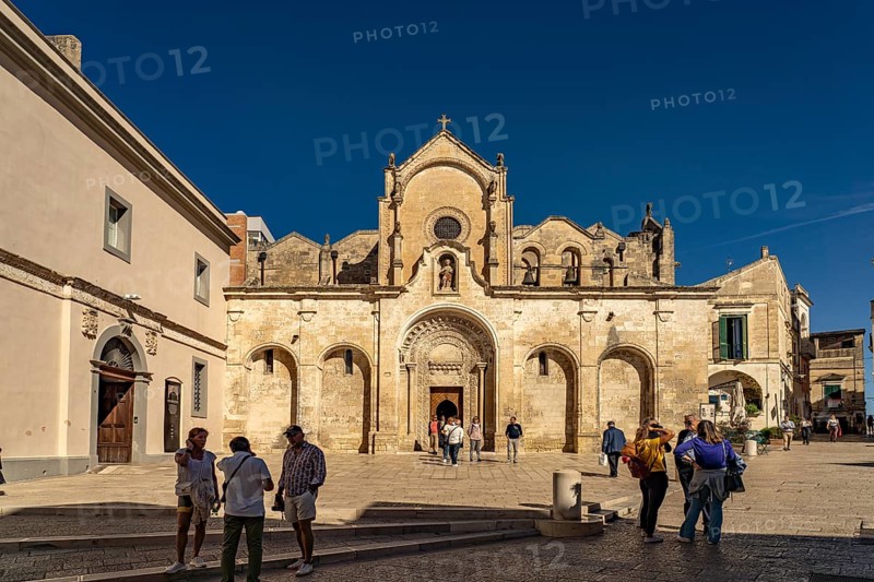 The church Chiesa di San Giovanni Battista, Matera, Basilicata, Italy