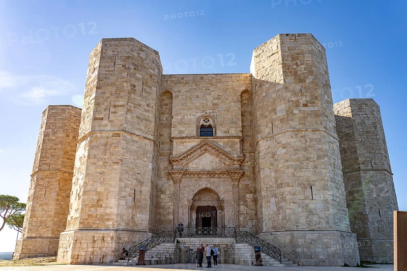 The Castel del Monte in Apulia, Italy