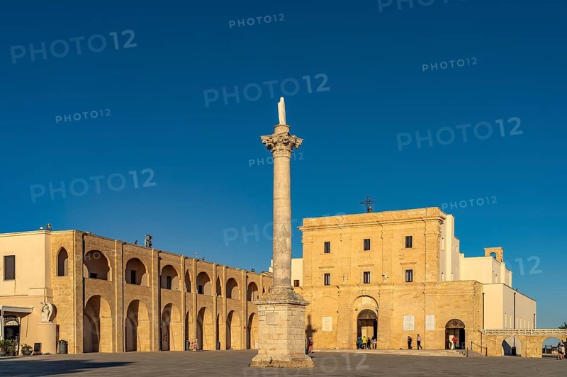 The Basilica of Santa Maria de Finibus Terrae in Santa Maria di Leuca, Apulia, Italy