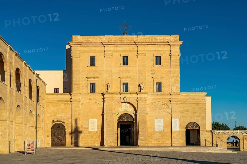 The Basilica of Santa Maria de Finibus Terrae in Santa Maria di Leuca, Apulia, Italy