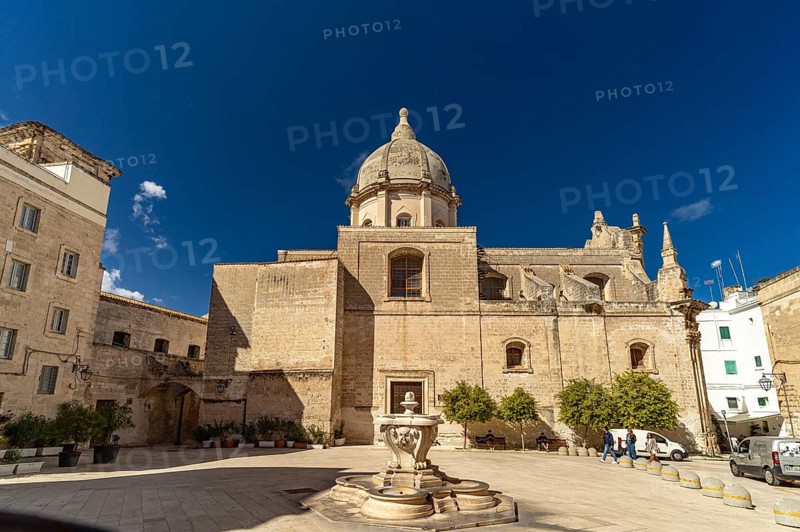The baroque palace Palazzo Palmieri in Monopoli, Apulia, Italy