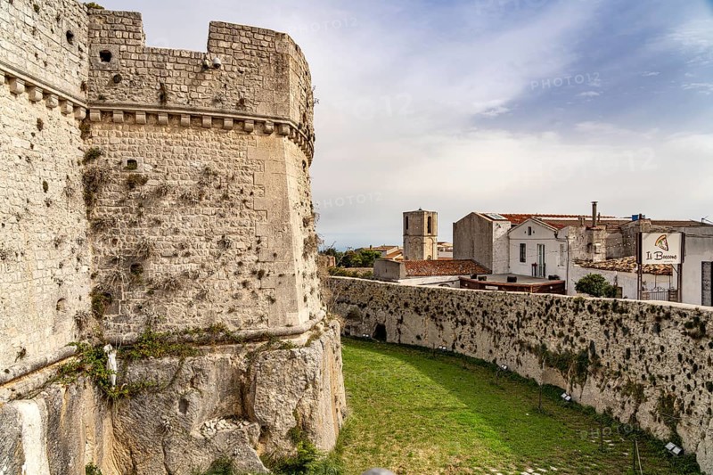 The Castello di Monte Sant'Angelo, Gargano, Apulia, Italy