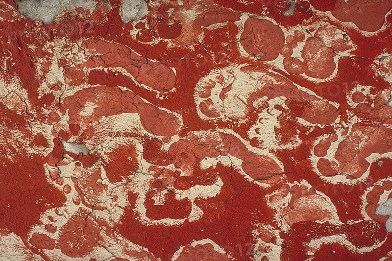 Painting, footprints, created at the Berlin Wall in the 1990s Berlin, Germany
