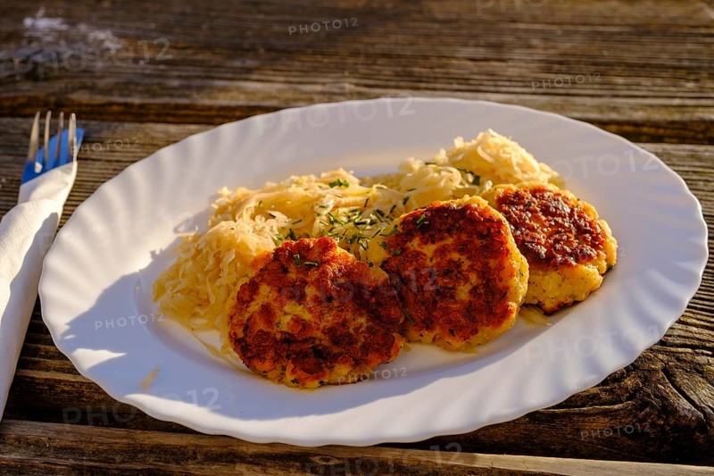 Kaspressknödel, food, Dandlbergalm, Roßholzen, Samerberg, Inntal, Upper Bavaria, Bavaria, Germany