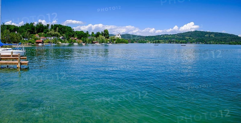 Reifnitz am Lake Wörth, south shore, Carinthia, Austria