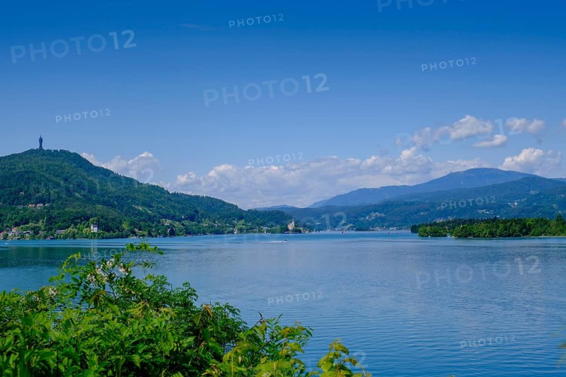 On Lake Lake Wörth, south shore, near Sekirn, Carinthia, Austria