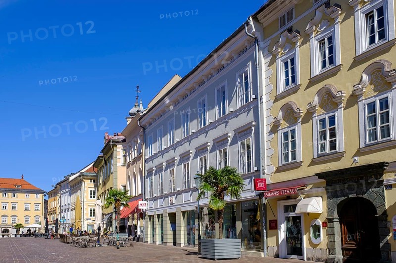 Old Square, Old Town, Klagenfurt, Carinthia, Austria