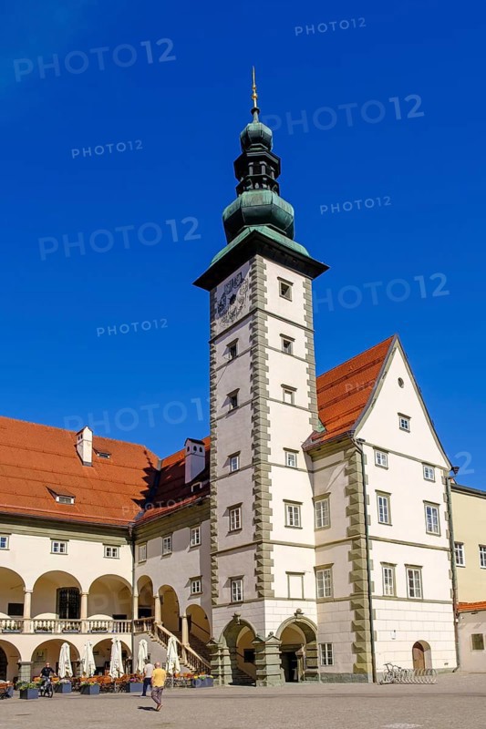 Landhaus Klagenfurt, seat of the Carinthian Parliament, Klagenfurt, Carinthia, Austria