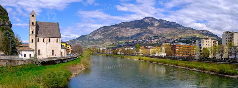 Church of Sant'Apollinare, on the Adige, Trento, Trentino, Italy