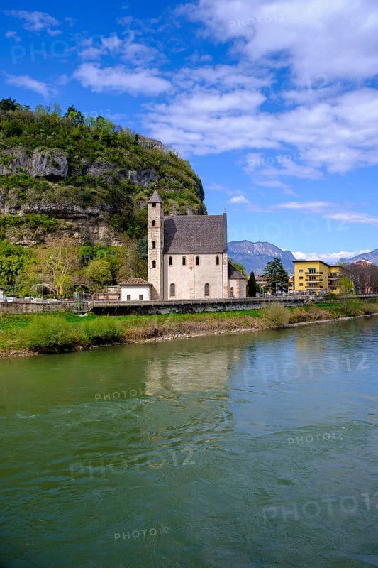 Church of Sant'Apollinare, on the Adige, Trento, Trentino, Italy