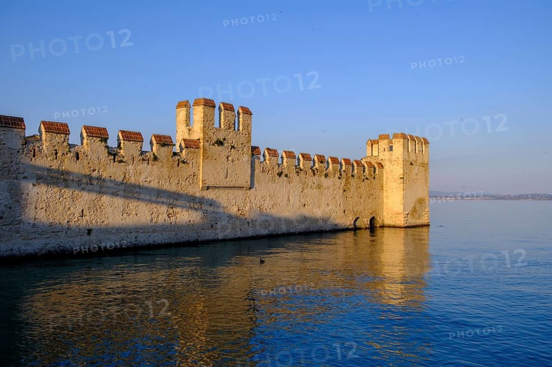 Castello Scaligero di Sirmione, Sirmione on Lake Garda, Veneto, Veneto, Italy