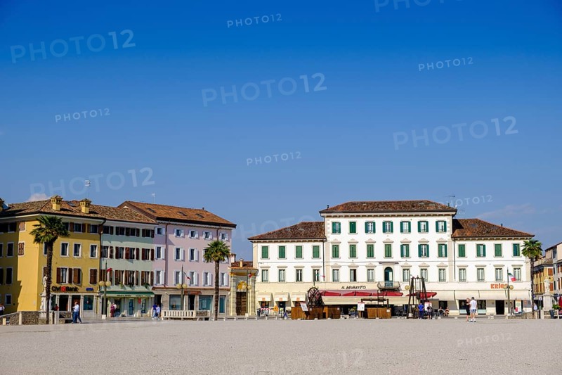 Piazza Grande, Palmanova, Julian Friuli, Veneto, Italy