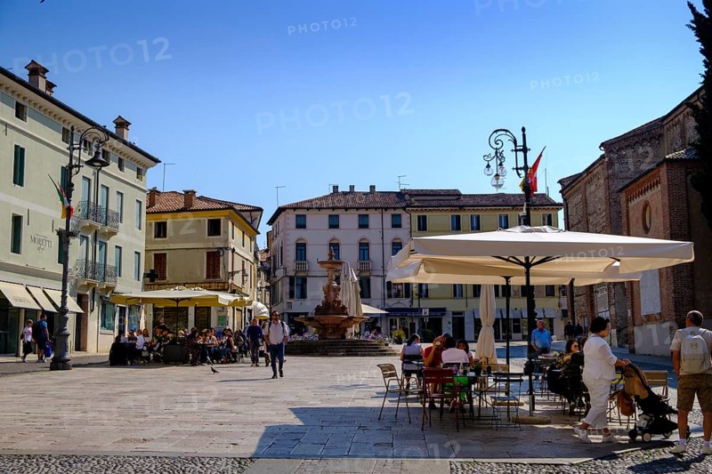 Piazza della Liberta, Bassano del Grappa, Veneto, Italy