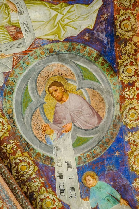 Renaissance frescoes, St. Jakob in Kastelaz, Tramin, Wine Route, South Tyrol, Italy