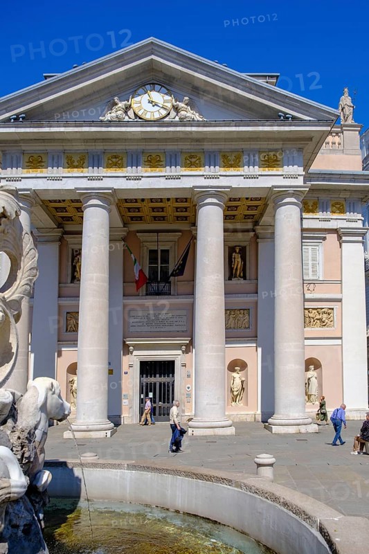 Piazza del Borsa, Trieste, Adriatic Sea, Friuli Venezia Giulia region, Italy